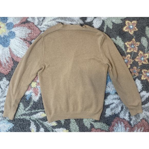 J Crew Sweater Mens Size Large Cotton Cashmere Preppy Office Academia Cardigan - Picture 2 of 12